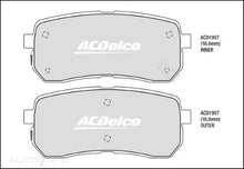 ACDelco ACD1957 Rear Brake Pads Hyundai iLoad iMax Kia Carnival Grand Carnival