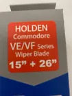 Wiper Blades VE VF Commodore Premium Graphite Wiper Blade Pair