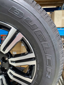 Nissan Patrol Y62 2023 Ti & Ti L Alloy Wheels & Bridgestone Dueler A/T Tyres
