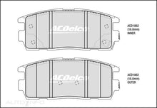 ACDelco ACD1862 Rear Brake Pads GM 19102162