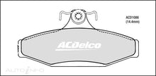 ACDelco ACD1086 Rear Brake Pads Holden Commodore Calais Caprice VB-VS 19346622