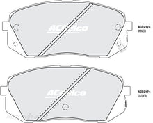 ACDelco Front Brake Pads ACD2174 Hyundai Kia i30 i40 Kona Sportage 19346767