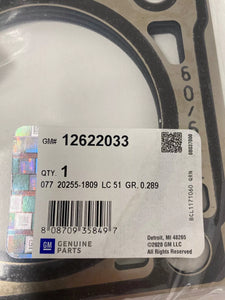 Genuine GM Holden Head Gasket Set Commodore VF WN LSA LS9 V8