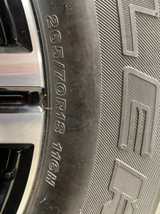 Nissan Patrol Y62 2023 Ti & Ti L Alloy Wheels & Bridgestone Dueler A/T Tyres