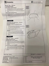 Genuine GM Holden VE VF WM WN " Door Mirror Chrome Cover Set"