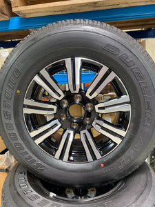 Nissan Patrol Y62 2023 Ti & Ti L Alloy Wheels & Bridgestone Dueler A/T Tyres