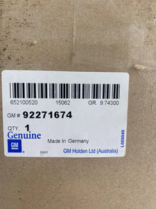 Genuine GM Chevrolet Caprice PPV " Instrument Cluster" P-N 92271674