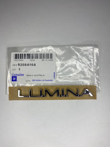 Chevrolet LHD Lumina Sedan VZ VE  Lumina Trunk Emblem