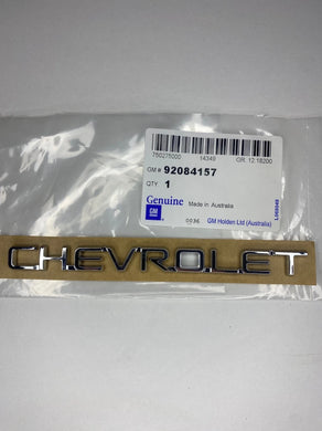 Chevrolet SS-S-Lumina- LS- LTZ- LHD VZ VE  Chevrolet Trunk Emblem