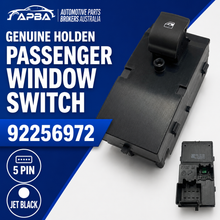 Genuine Holden Passenger Window Switch Jet Black VF WN Caprice 92256972