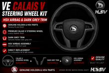 Genuine Holden VE WM Calais V Steering Wheel HSV Airbag Dark Grey Trim Kit