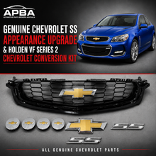 Holden VF Series 2 Chevrolet SS Conversion Kit Genuine Grille & Badges