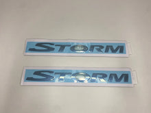 GM Holden Genuine VF Commodore Storm Pack  Side Storm Emblem Set Chrome