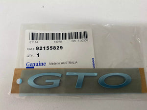 GTO Pontiac 2004-2006 Genuine Front Grille " GTO Badge "