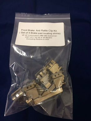 Genuine Brake Pad Locating Shim Kit Front Commodore VE VF States WM WN V8 & V6