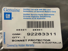 Genuine GM Holden VF Commodore  Bonnet DeflectorGuard Black