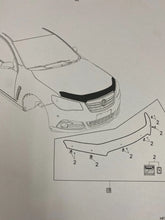 Genuine GM Holden VF Commodore  Bonnet DeflectorGuard Black