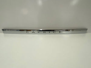 Genuine GM Statesman Caprice WM Rear Boot Moulding Chrome Boot Applique