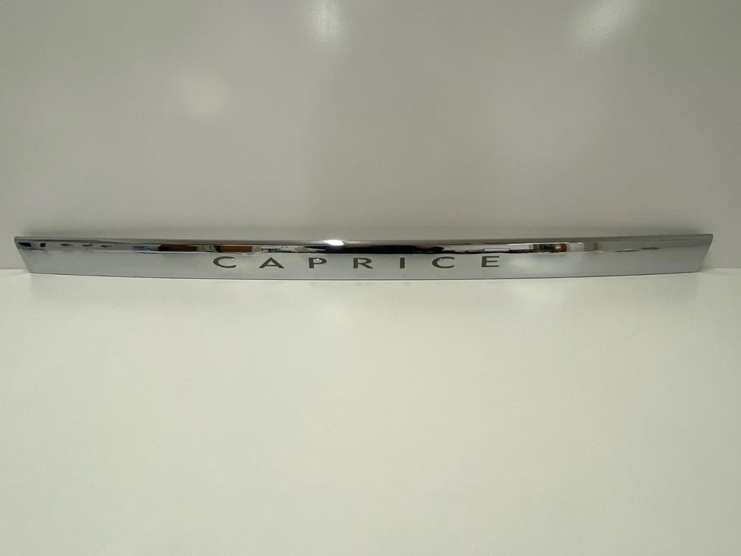 Genuine GM Statesman Caprice WM Rear Boot Moulding Chrome Boot Applique