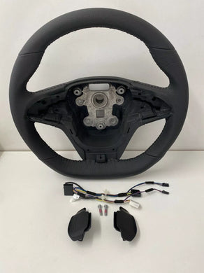 Genuine GM VF Commodore '' Leather Steering wheel kit with Paddle Shift ''
