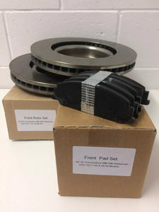 Genuine Holden Brake Rotor & Pad Set Front Commodore Statesman VE VF WM WN