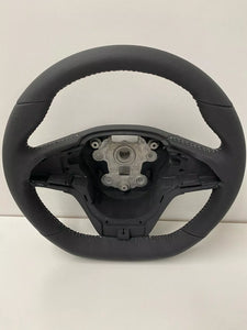 Genuine VF Commodore SSV-GTS Black Leather Steering Wheel  Titanium Stitching