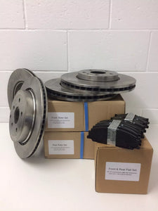 Holden Brake Rotor & Pad Set Commodore Statesman VE VF WM WN 6.0 Litre