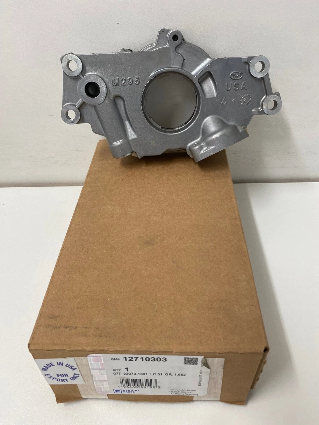 Genuine Holden Commodore VE VF WM WN 6.0L V8 Engine Oil Pump P/N 12710303