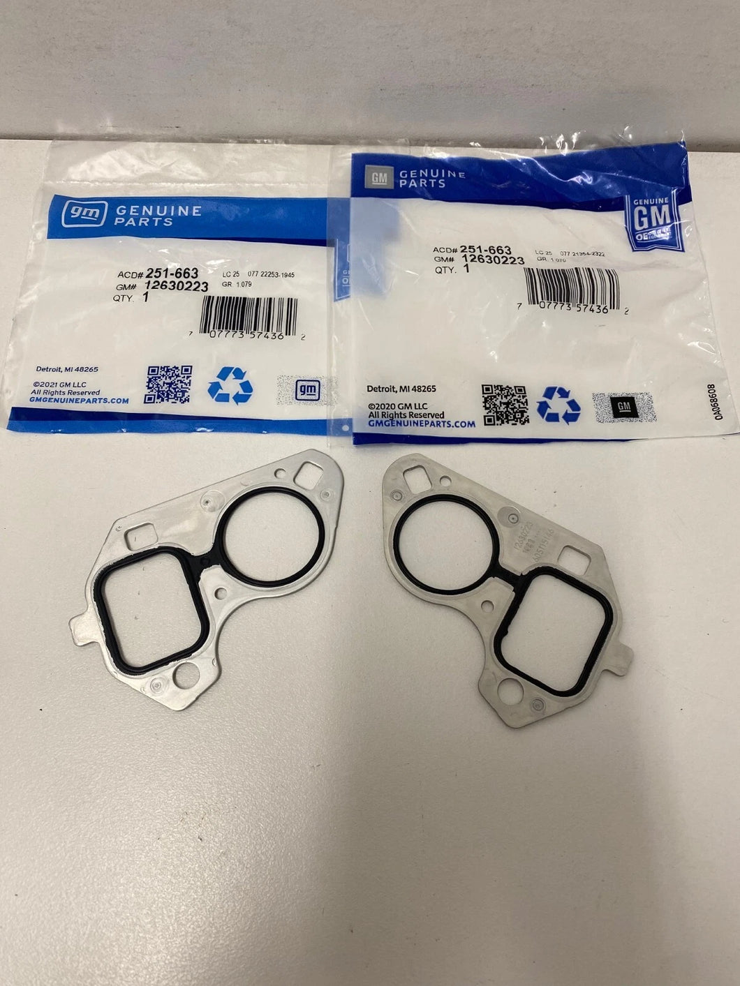 Genuine Holden Commodore V8 Water Pump Gasket Set 2001–2017 P/N 12630223