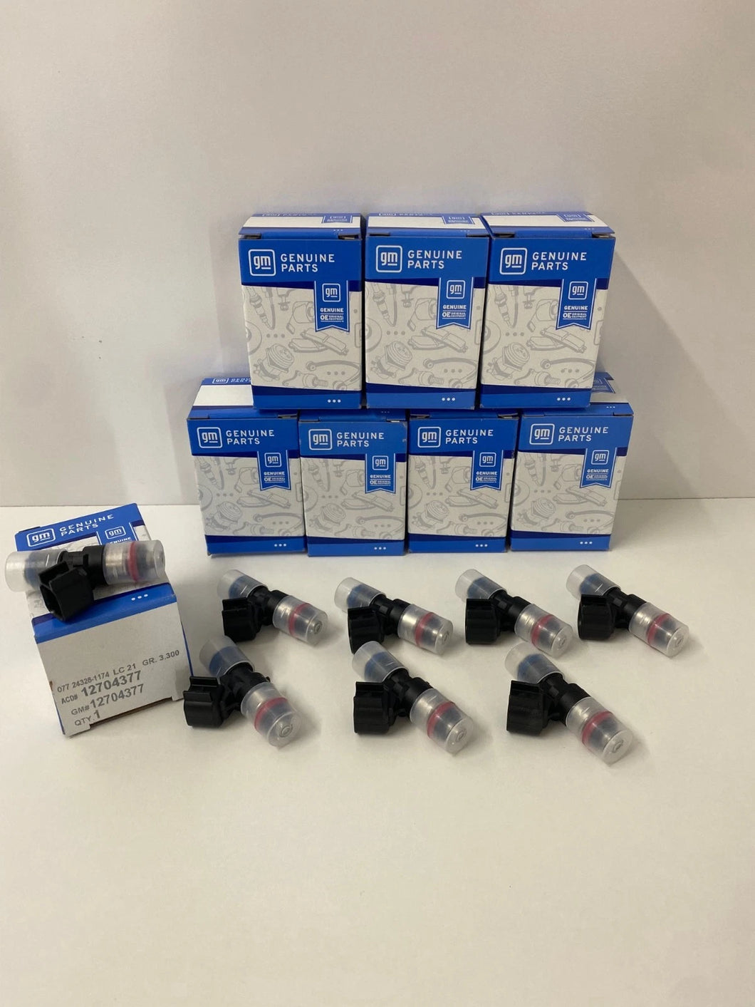 Holden Genuine VE-VF-WM-WN Comm- Statesman  L77 AFM Set of 8 Fuel Injectors