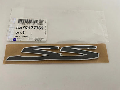 Holden Genuine VE -VF Sedan-Wagon- Ute SS Badge