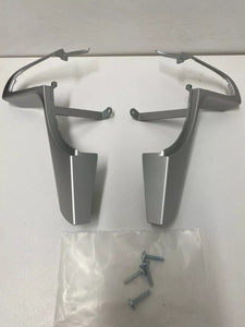Holden Genuine VE Steering Wheel spoke Covers  Micro Silver- Satin Chrome