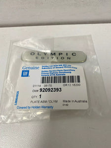 Holden Genuine VT Commodore OLYMPIC Edition  " Sydney 2000 Olympic Badge Set "