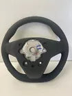 Holden VF Comm SSV-GTS Black Leather  Steering Wheel & Silver Trim Cover
