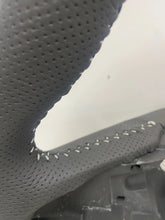 Holden VF Comm SSV-GTS Black Leather  Steering Wheel & Silver Trim Cover