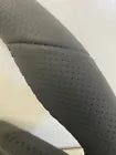 Holden VF Comm SSV-GTS Black Leather  Steering Wheel & Silver Trim Cover