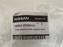 Genuine Nissan Dualis J10 Rear Cargo Boot Protection Carpet Mat H4902-JD000AU
