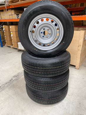 Nissan Navara 2022 D23 New Steel Rims & Bridgestone Dueler Tyres