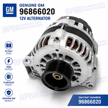 Genuine GM 96866020 12V Alternator Holden Captiva CG AWD 3.2L V6