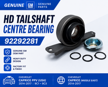 Genuine GM 92292281 HD Tailshaft Centre Bearing Chevrolet Caprice PPV