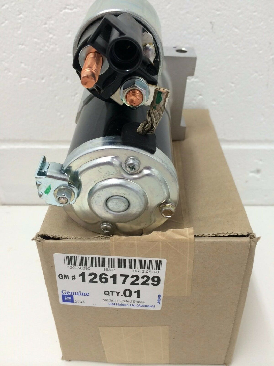 Holden Commodore Starter Motor VE WM ALL V8 Engines 0609-0513 P-N 12617229
