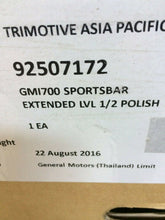 Genuine Holden RG Colorado 2017-2020 Crew Cab " Sports Bar Long Polished "