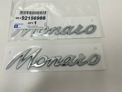 Holden Genuine V2-VY 2002-2004 Monaro 1/4 Panel 