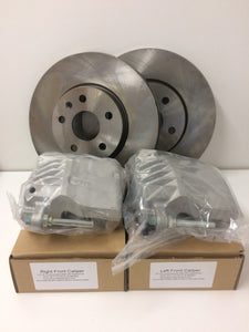 Holden "Brake Rotors & Caliper Front Set" Comm/States VE VF  WM WN V8 6.0 Litre