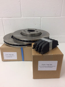 Holden Brake Rotor & Pad Set Front  Commodore/ Statesman VE VF  WM WN V8