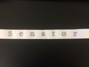 Genuine HSV VX Senator " Boot Lid Senator Badge "