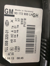 Holden ZC Vectra CDXI Left Headlamp Assembly Genuine