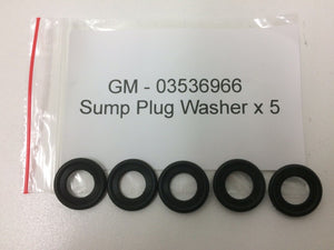 Genuine Holden Commodore LS1 5.7 VT-VX-VY-VZ " Pack of 5 Sump Plug Washers "