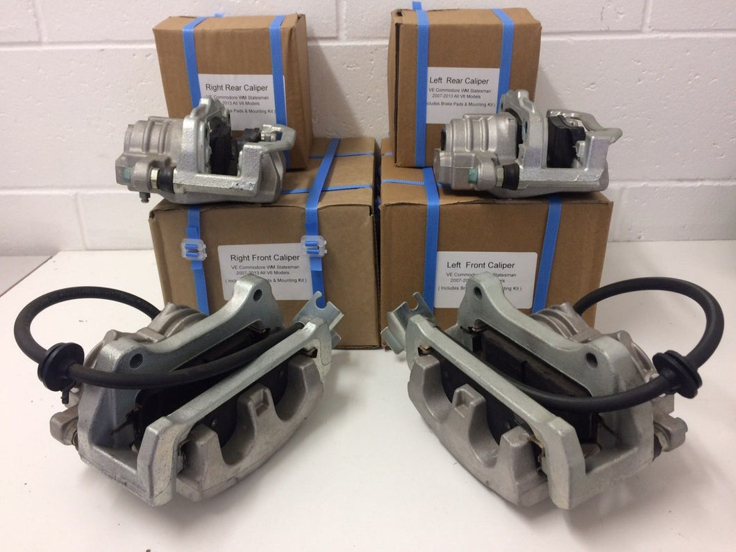 Genuine Holden Brake Caliper set front & rear  Commodore/ Statesman VE  WM