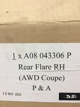 Genuine HSV V2-VY 2002-2004 Coupe 4 " Body Guard Flare & Sides Skirt Set  "